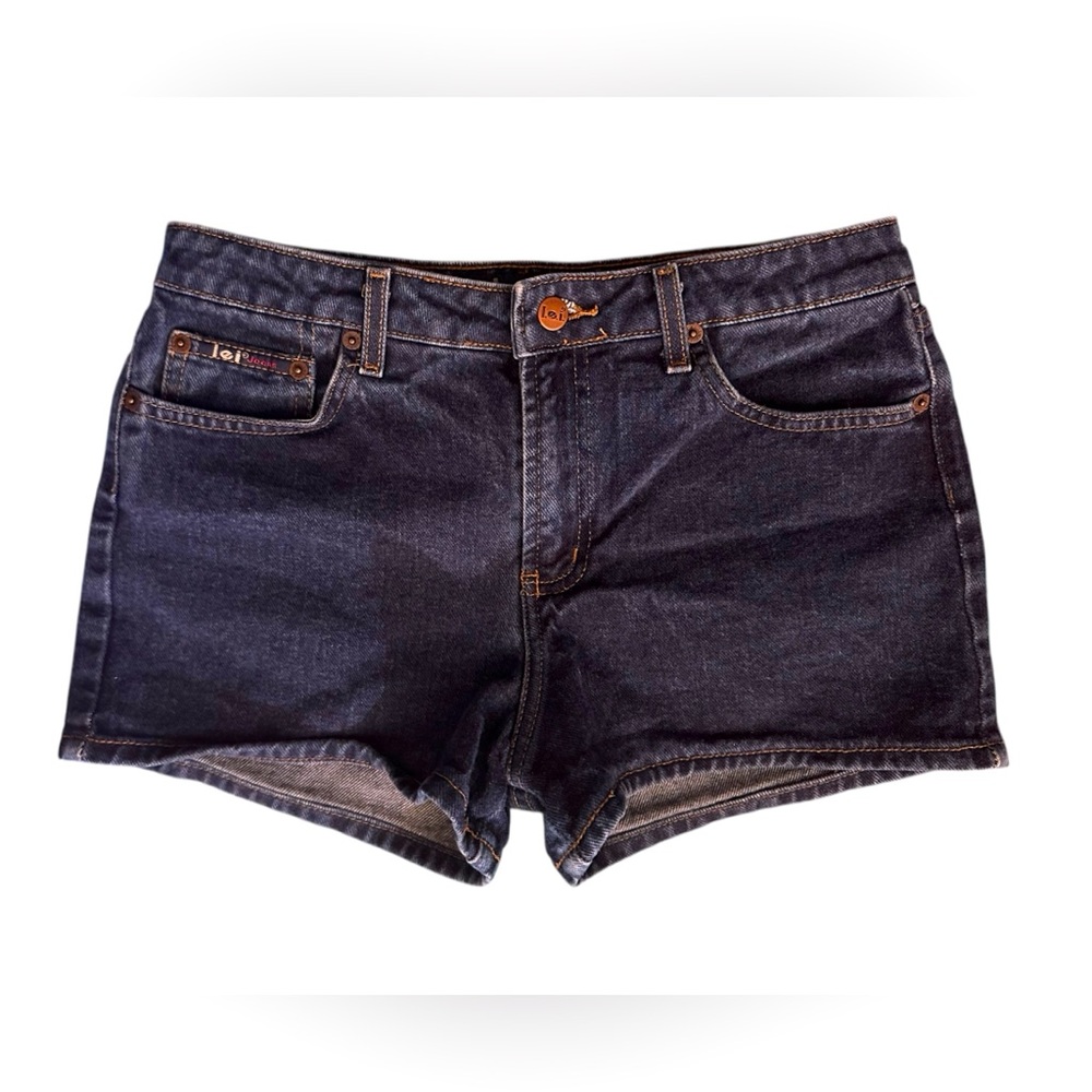 lei Dark Blue Denim Shorts